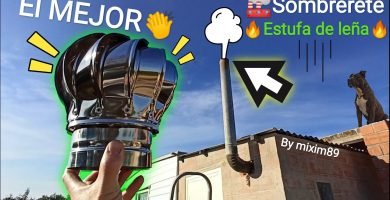 Como instalar Sombrerete Aspirador Giratorio Turbo para chimenea o salida de humos by mixim89