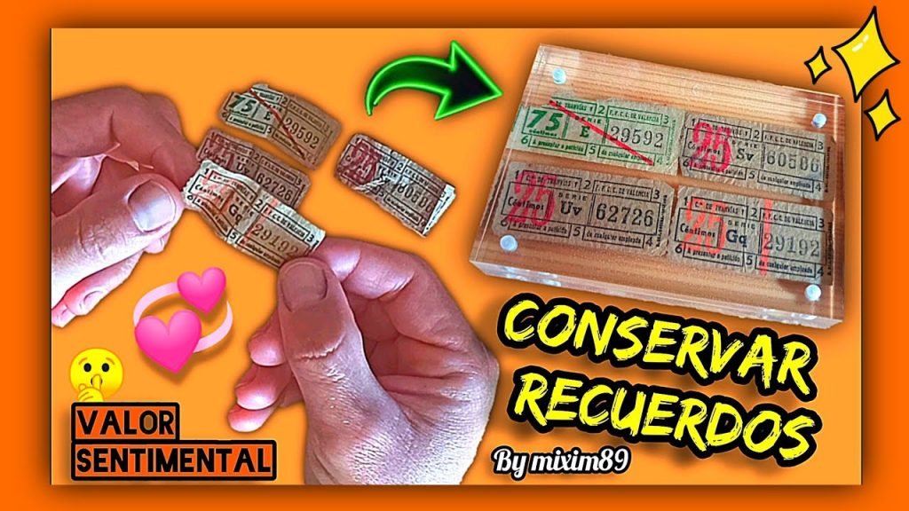 Mejor forma de conservar fotos antiguas y documentos técnica del encapsulado by mixim89