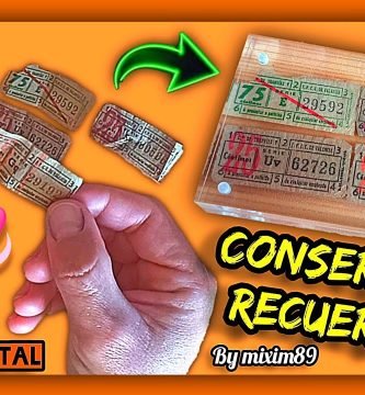 Mejor forma de conservar fotos antiguas y documentos técnica del encapsulado by mixim89