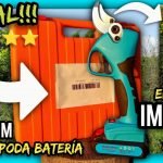 TIJERAS de PODA a BATERÍA 15-40mm (UNBOXING y REVIEW) Nº1 Agricultura y Jardinería by mixim89