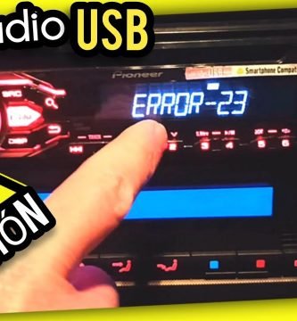 SOLUCIONAR ERROR 23 Muy Fácil ¿Tu Radio no Reproduce las Canciones del USB? by mixim89