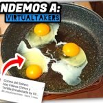 TORTILLA CASERA con HUEVOS CAMPEROS “Estilo mixim89” en Respuesta a @Virtualtakers