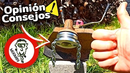 El MEJOR ACCESORIO para tu DESBROZADORA (Cabezal de Aluminio con Cadena) by mixim89